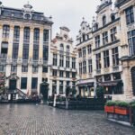Gilded guild-house facades on the Grand-Place, Brussels